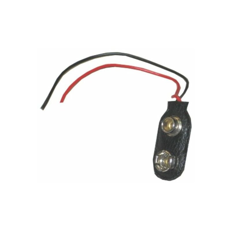 foto del prodotto portabatteria con cavo 9v senza batteria