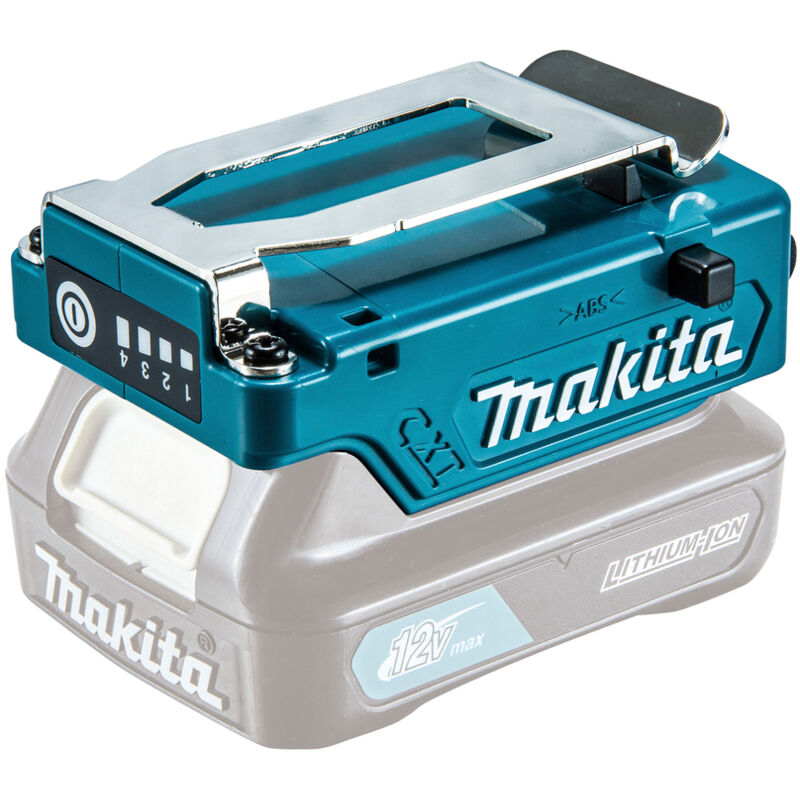 foto del prodotto portabatterie makita per giacche riscaldanti cxt 12 v max
