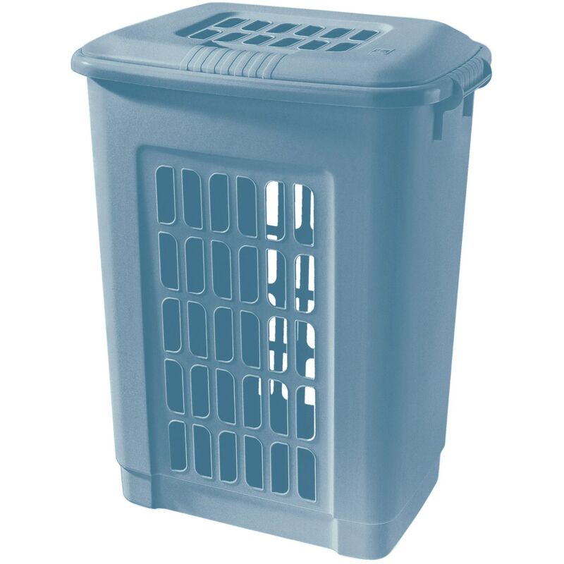 foto del prodotto portabiancheria aurora 60l blu ardesia