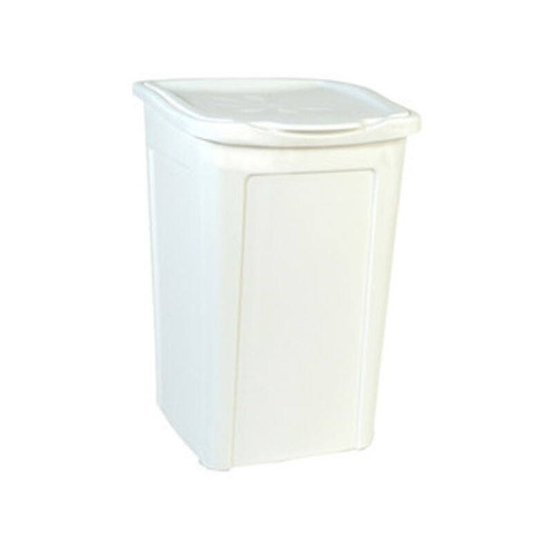 foto del prodotto portabiancheria cm.37x37x53h 50lt. bianco. prezzo per 1 pezzo.