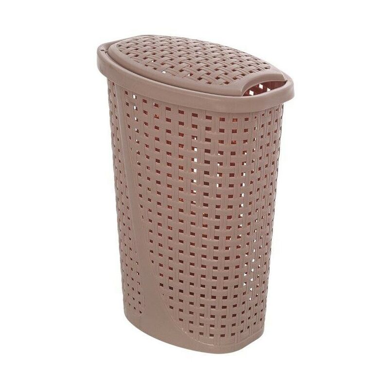 foto del prodotto portabiancheria slim 45lt rosa