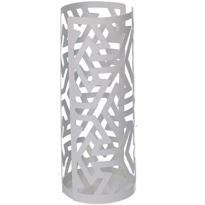 foto del prodotto portabicchiere metallo frecce bianco tondo cm 8h20