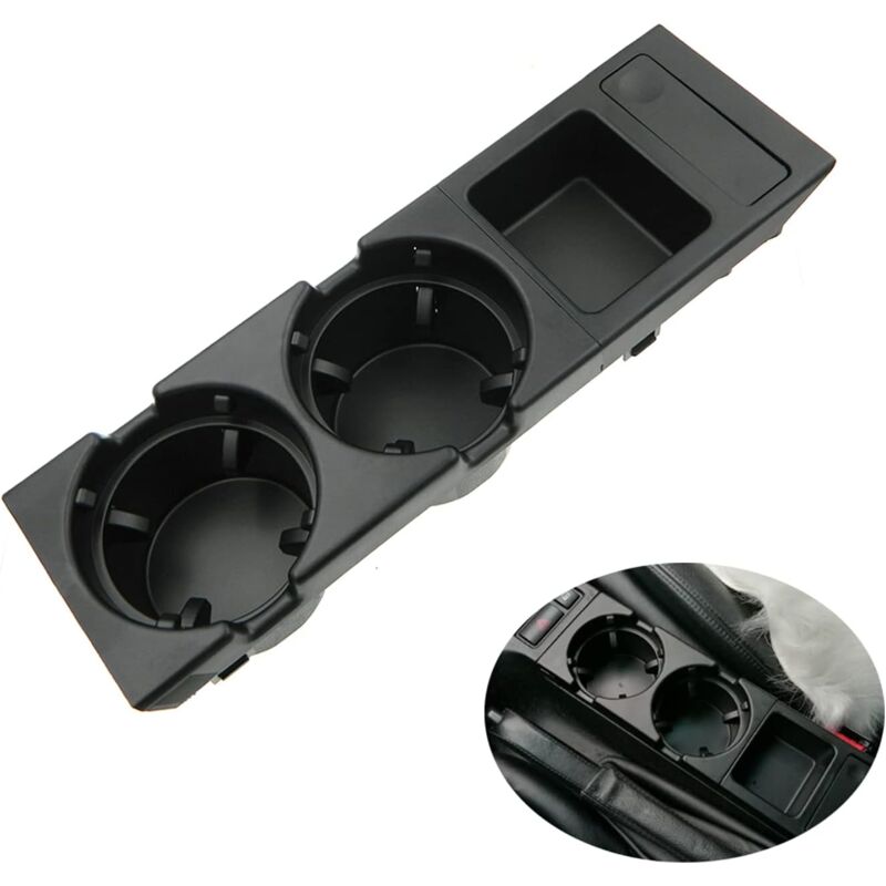foto del prodotto portabicchieri applicabile per e46, portabicchieri per console per bmw serie 3 anteriore centrale 51168217953