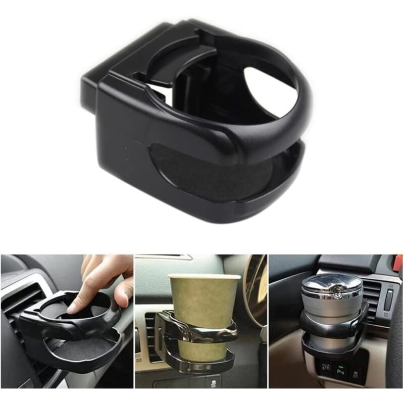 foto del prodotto portabicchieri per auto 2 pezzi, portabicchieri per auto universale, portabicchieri per auto regolabile, supporto per bottiglia d acqua ventilata