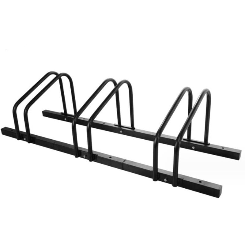 foto del prodotto portabiciclette espositore per biciclette portabiciclette da montagna multiruota per 3 bici
