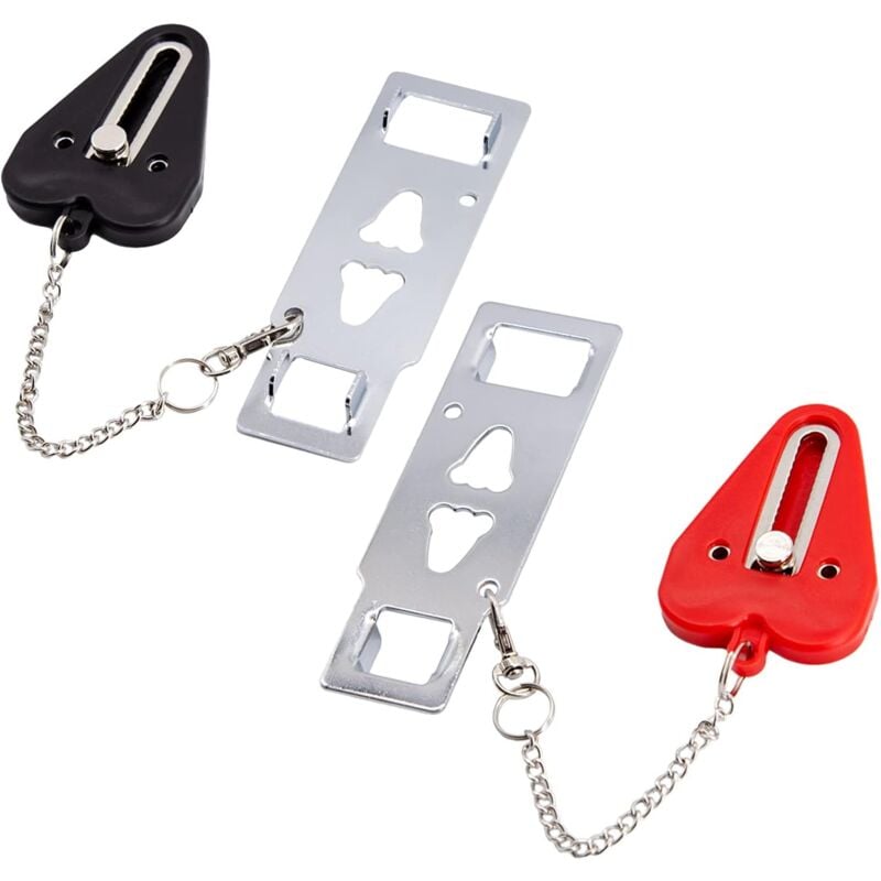 foto del prodotto portable door lock, travel lock, airbnb lock, school lock lock also for home security