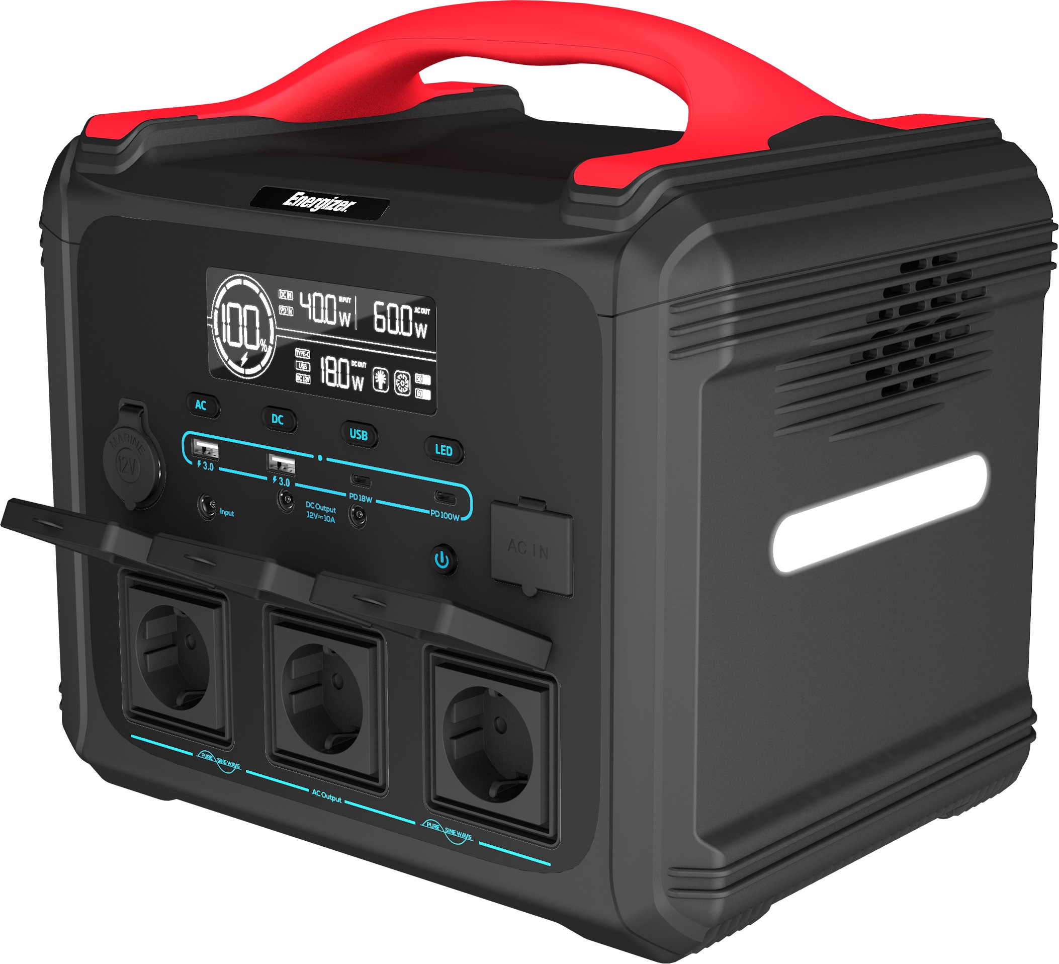 foto del prodotto portable power station 1102.5wh