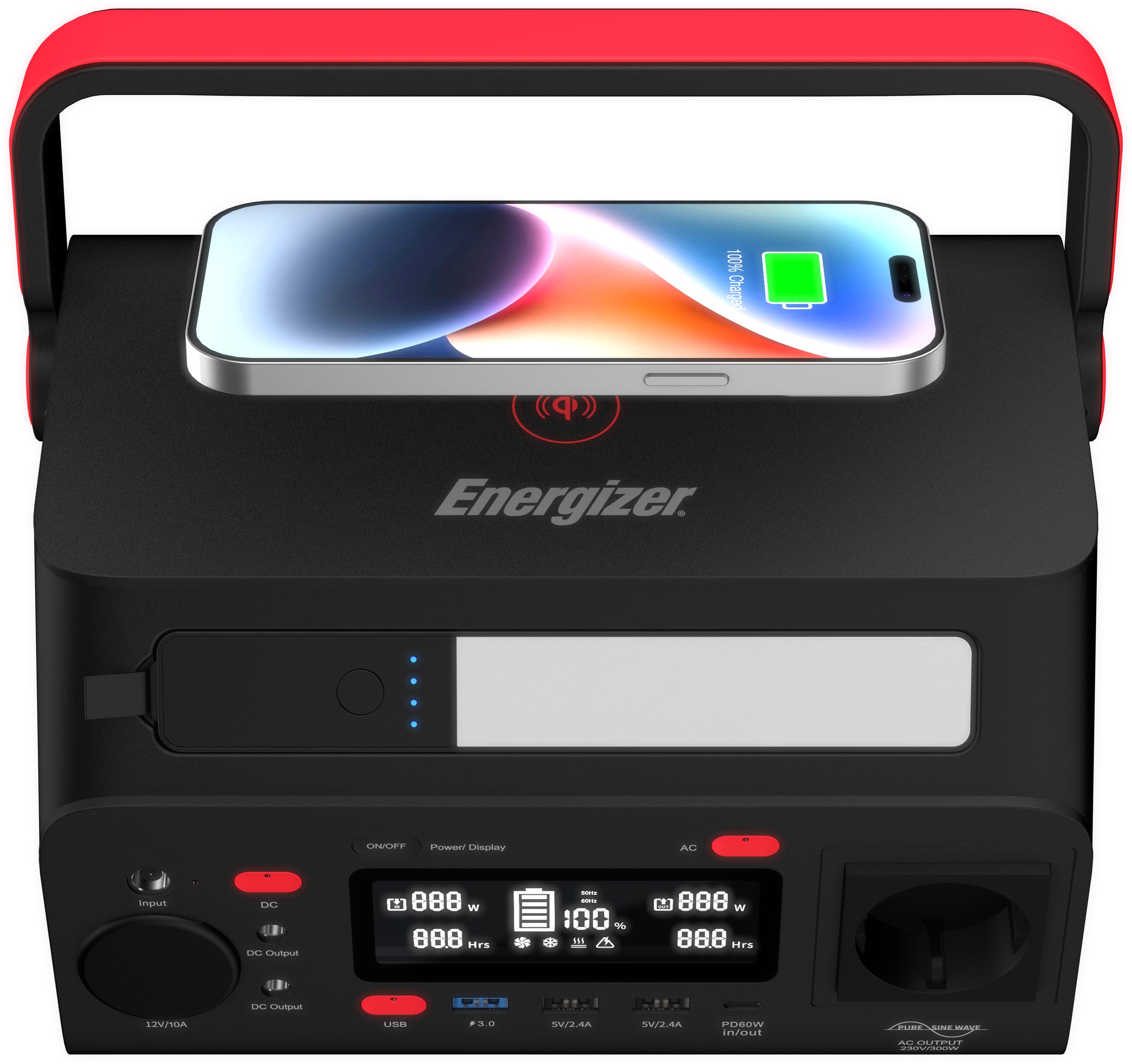 foto del prodotto portable power station 296wh