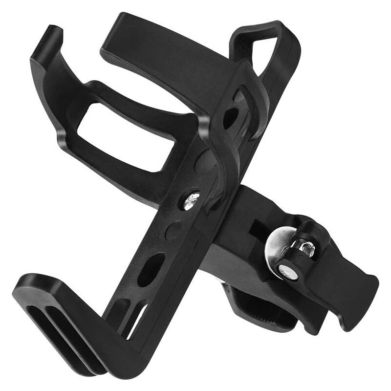 foto del prodotto portabottiglie per bicicletta, accessori portatili per auto, rotazione di 360 gradi, portabicchieri nero rapanda