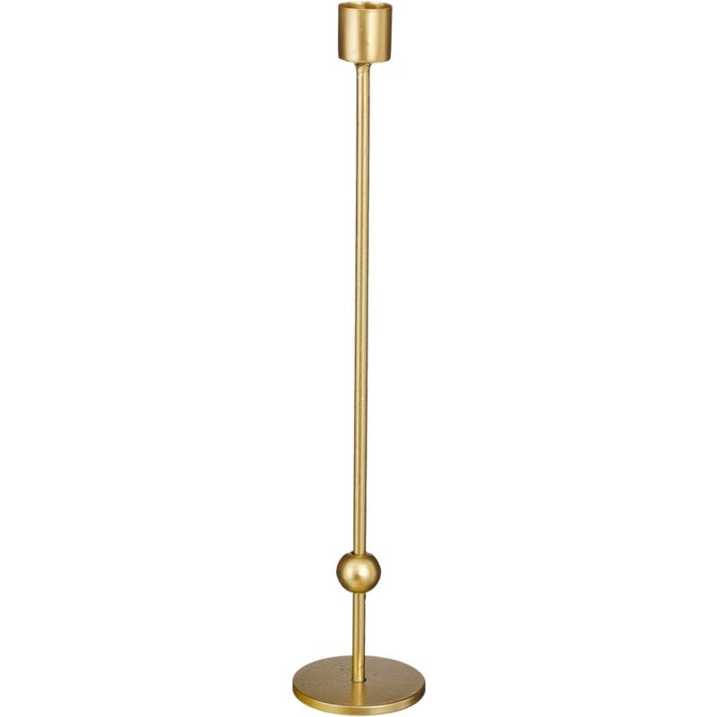 foto del prodotto portacandele color oro h 31cm per decorazioni natalizie