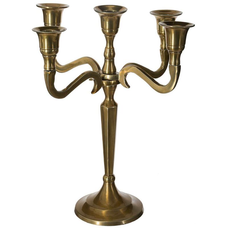 foto del prodotto portacandele metalor a 5 teste atmosphera cr ateur d int rieur