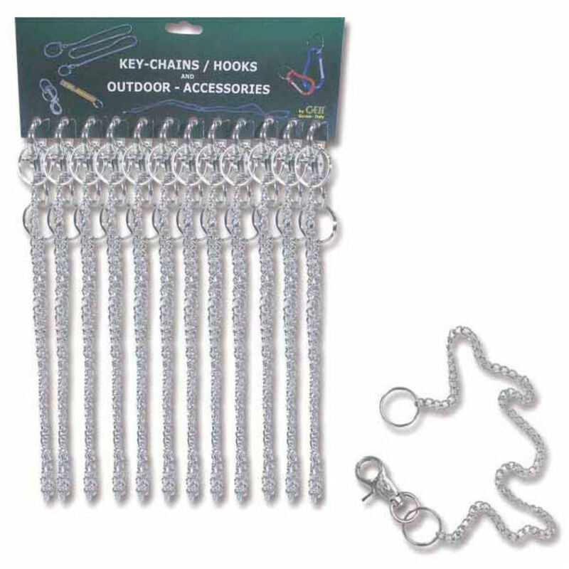 foto del prodotto portachiavi anello catena thick pz 12 geit