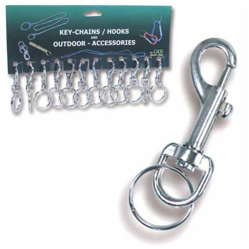 foto del prodotto portachiavi anello moschettone big pz 12 geit