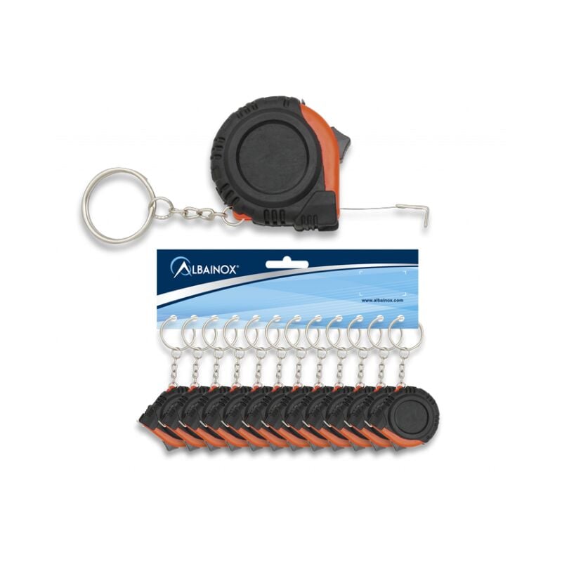 foto del prodotto portachiavi del contatore albainox, arancione e nero, contenuto 1 unit 