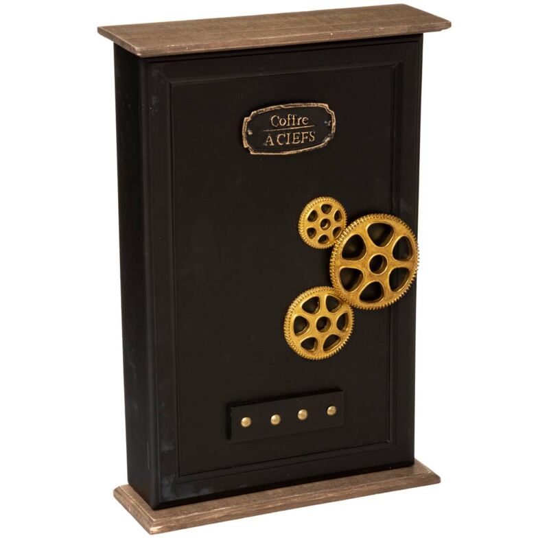 foto del prodotto portachiavi fiore nero 26x38cm atmosphera cr ateur d int rieur