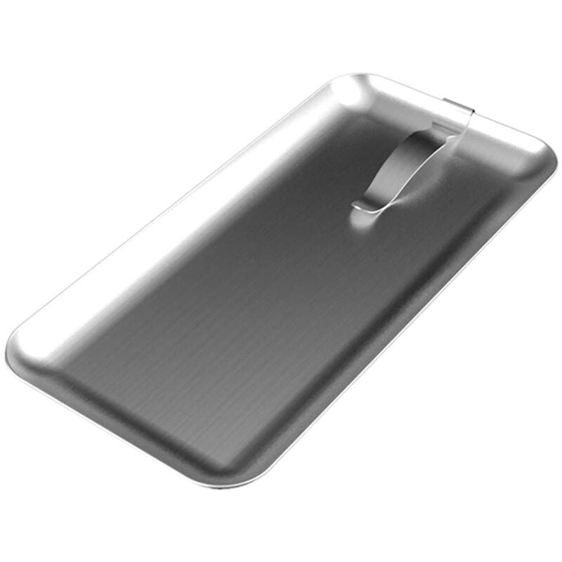 foto del prodotto portaconto in acciaio inox - per caffè, ristoranti, bar - finitura argento - securit