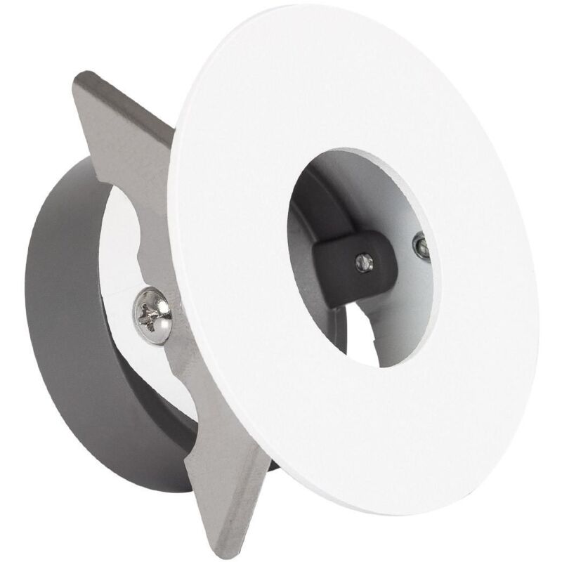 foto del prodotto portafaretto downlight conico store foro 55 mm bianco