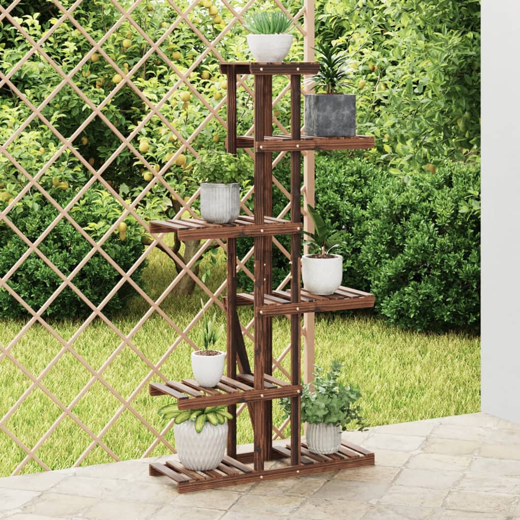 foto del prodotto portafiori 75x25x140,5 cm in legno massello di abetecod mxl 104116
