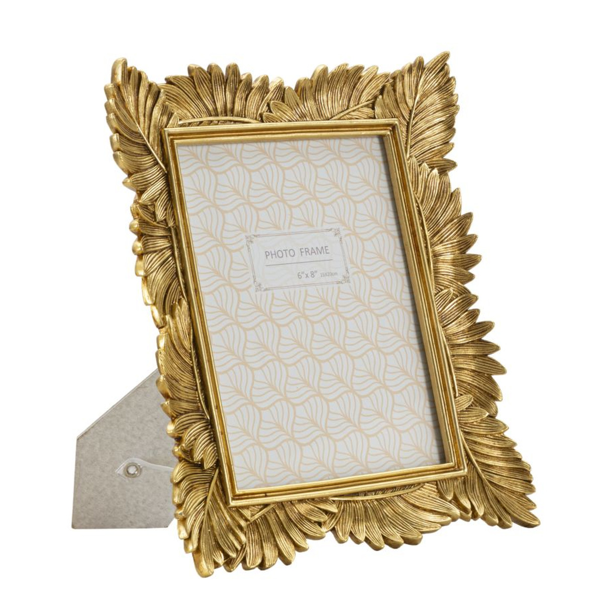foto del prodotto portafoto olistic 40, oro, poliresina, 23,5x3x28 cm, epikasa