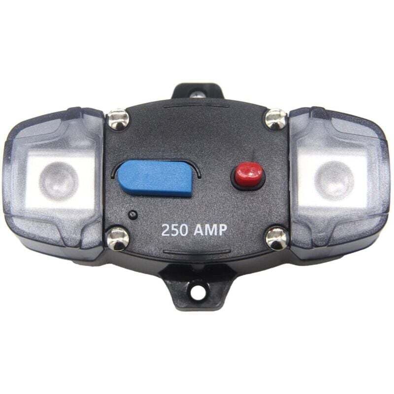foto del prodotto portafusibile per auto da 12 v a 48 v, sistema di protezione fusibile audio per auto, camper e barca 250 a