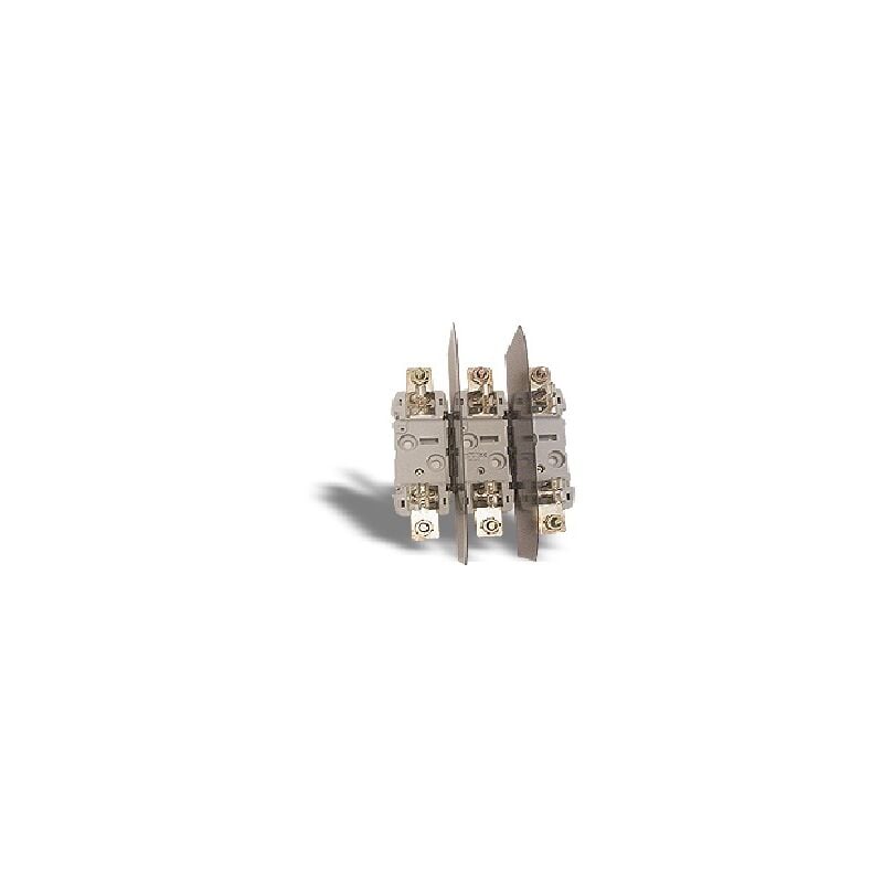 foto del prodotto portafusibile per fusibili nh 00, tripolare, 690v 160a, fissaggio su guida din o a vite, tipo pnh00x3-din wimex 5553175