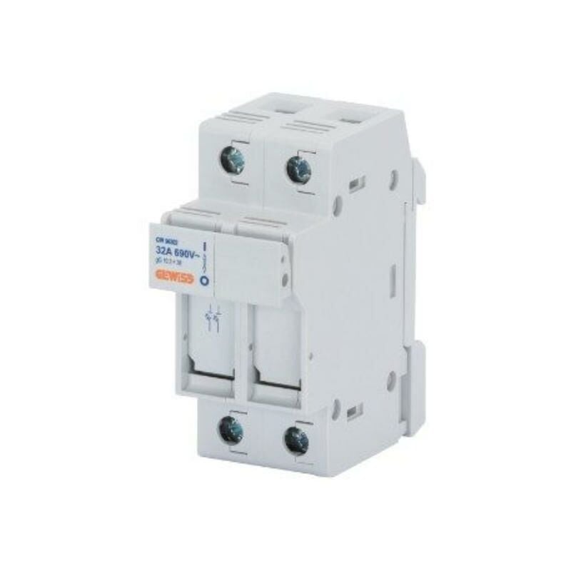 foto del prodotto portafusibile sezionabile gewiss 90am 1p n 690vac 32a gw96215