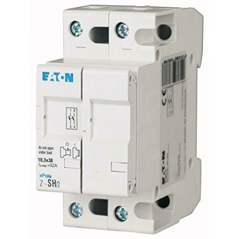 foto del prodotto portafusibile sezionabile per uso industriale p10,3x38 2 poli 263878 eaton