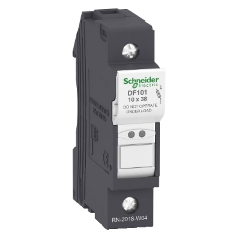 foto del prodotto portafusibile telemecanique tesys 10x38 1p per dc df101