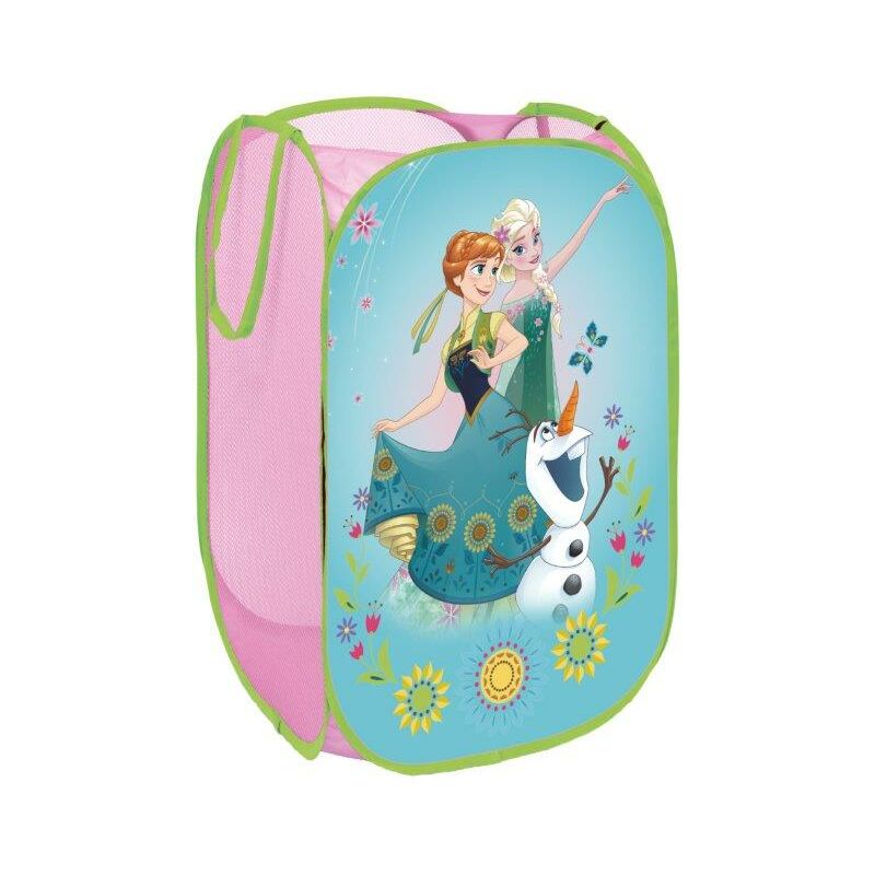 foto del prodotto portagiochi in tessuto pop up frozen