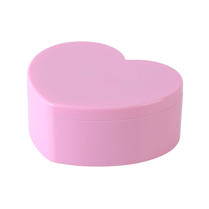 foto del prodotto portagioie a forma di cuore rosa bebusingoto