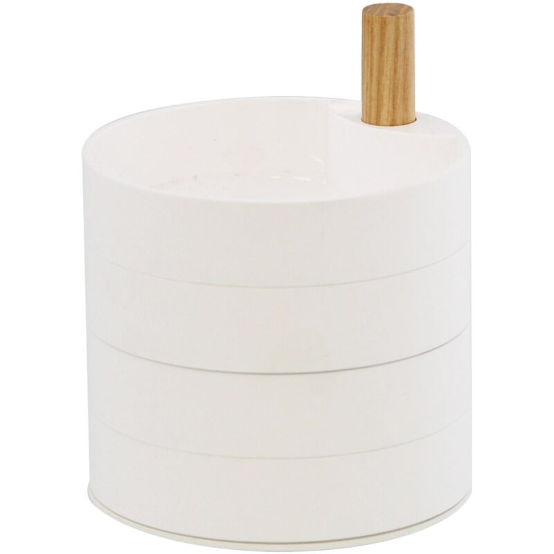 foto del prodotto portagioie con 4 livelli rotanti l10 cm