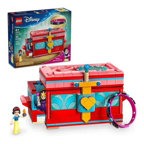 foto del prodotto portagioie di biancaneve lego 43276 disney princess