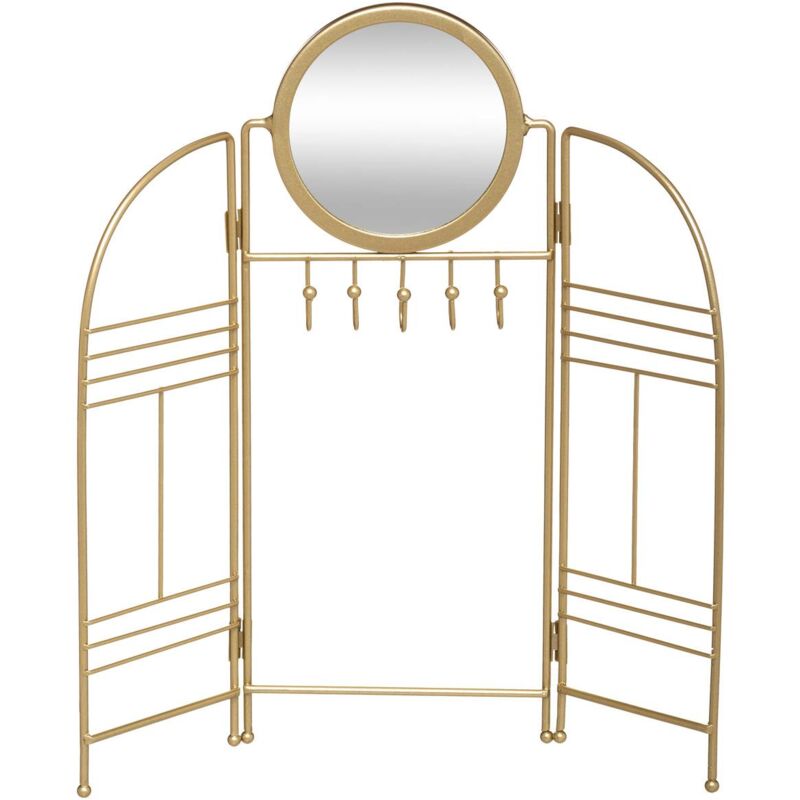 foto del prodotto portagioie feel in oro 31,5x33 cm atmosphera cr ateur d int rieur