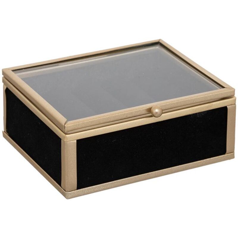 foto del prodotto portagioie penelope nero 10x9cm atmosphera cr ateur d'int rieur