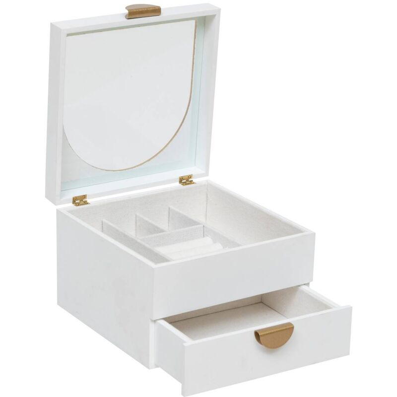 foto del prodotto portagioie wild in legno bianco 20x20cm atmosphera cr ateur d int rieur