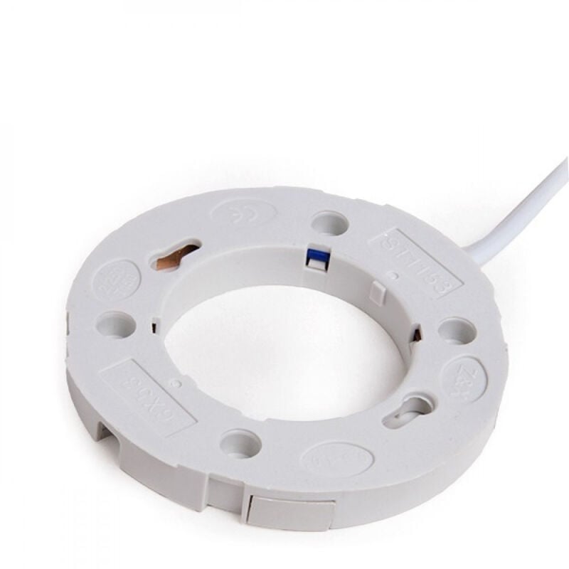 foto del prodotto portalampada ceramica gx53 cavo 300mm 180 c