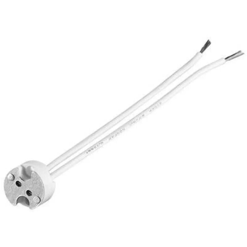 foto del prodotto portalampada ceramica per porta faretto lampada g4