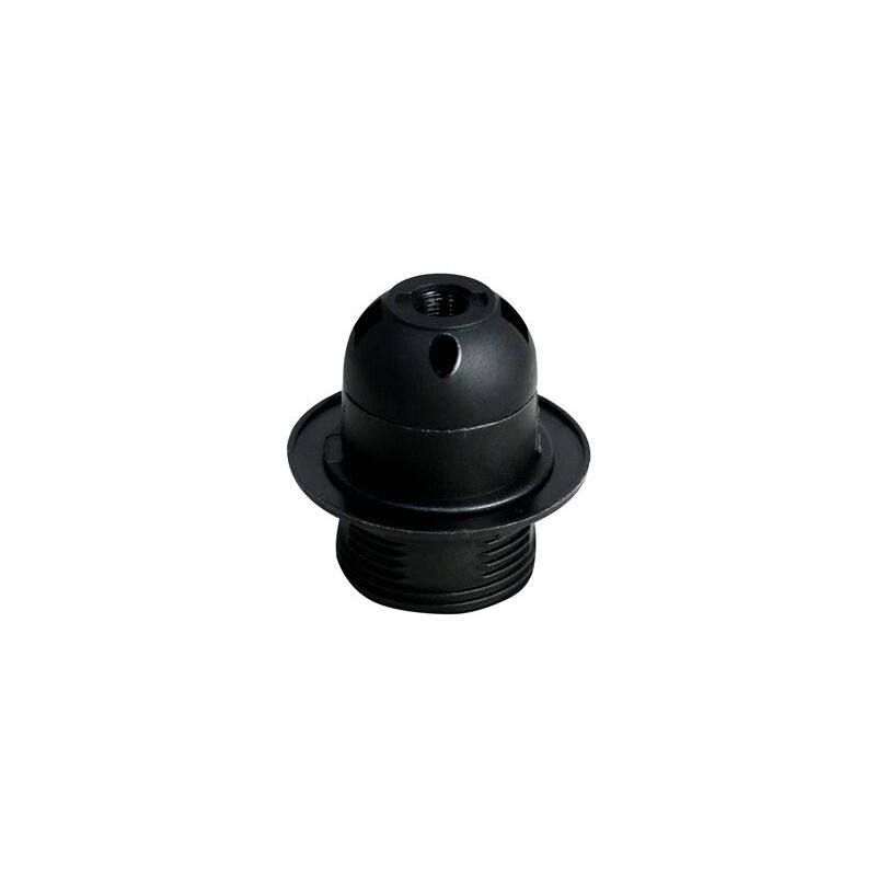 foto del prodotto portalampada con rondella e27 nero 4a 250v gsc 2200290
