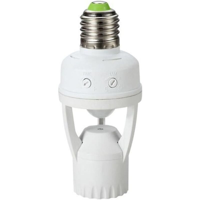 foto del prodotto portalampada con sensore di movimento rilevamento di sicurezza e27 60w sensore di movimento