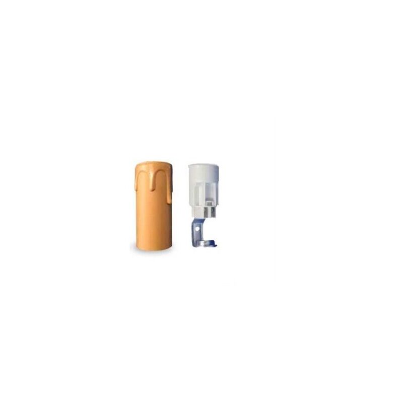 foto del prodotto portalampada coprilume e14 26x65mm crema gsc 2203362