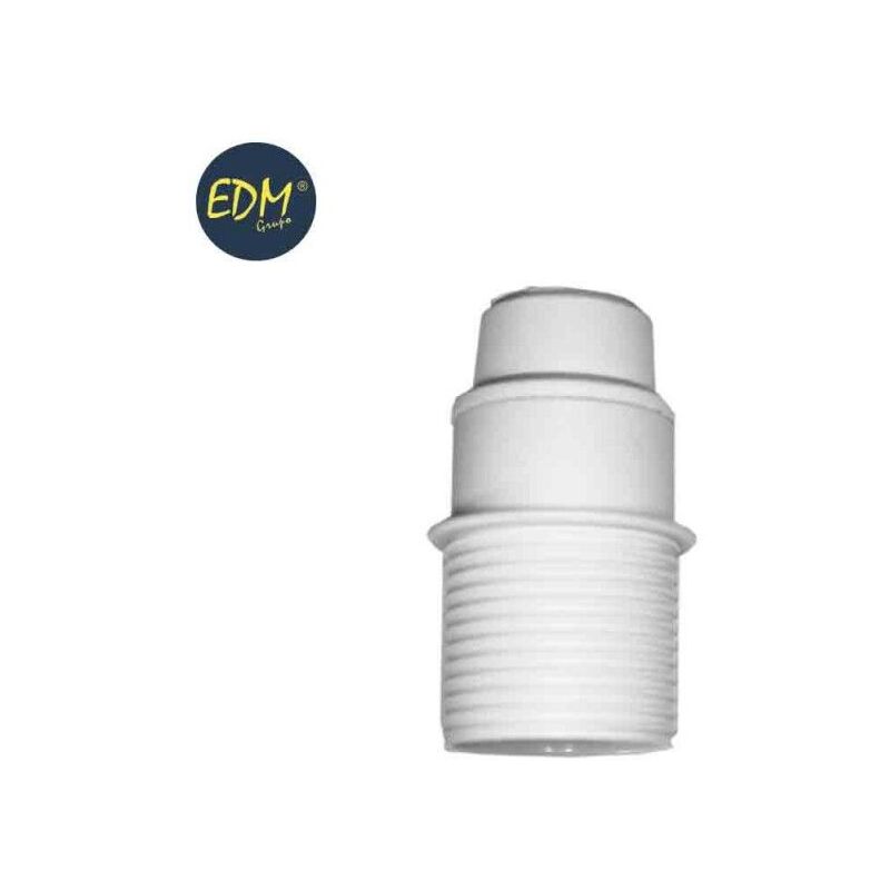 foto del prodotto portalampada e 14 semifilettato bianco solera 6584ctb