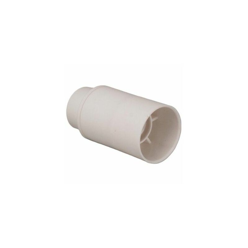 foto del prodotto portalampada e14 2a 250v bianco corpo liscio