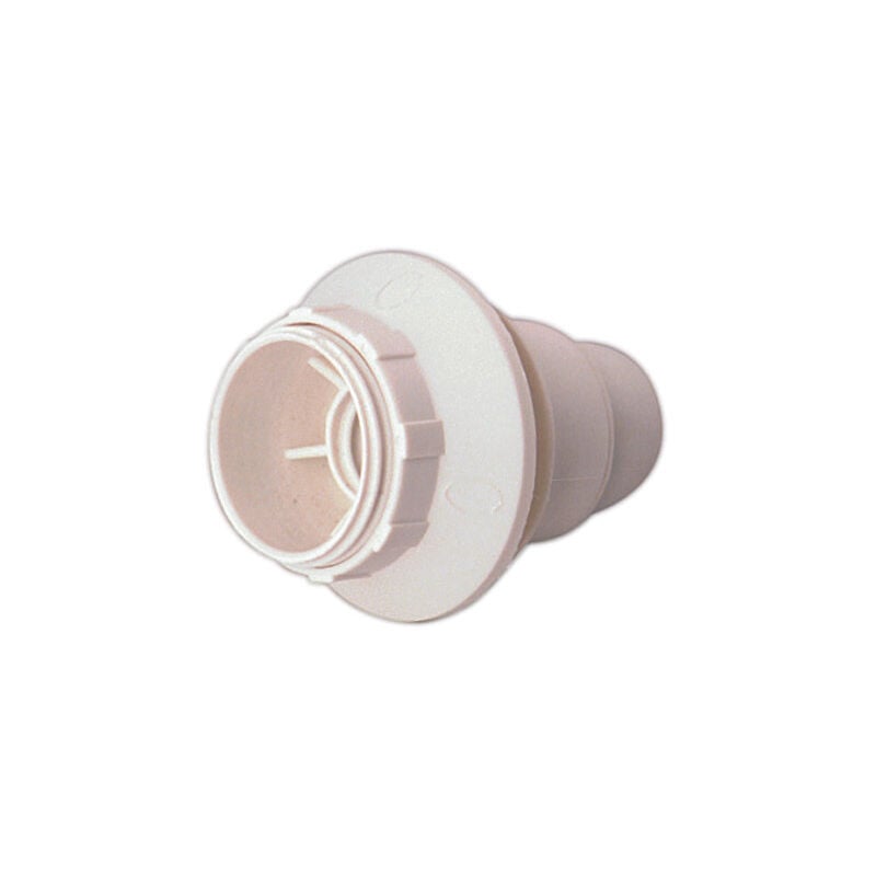 foto del prodotto portalampada e14 con vite e rondella 2 a 250 v colore blanco electro dh 12.088 b 8430552085910