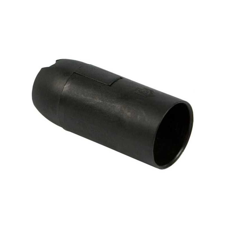 foto del prodotto portalampada e14 liscia nero