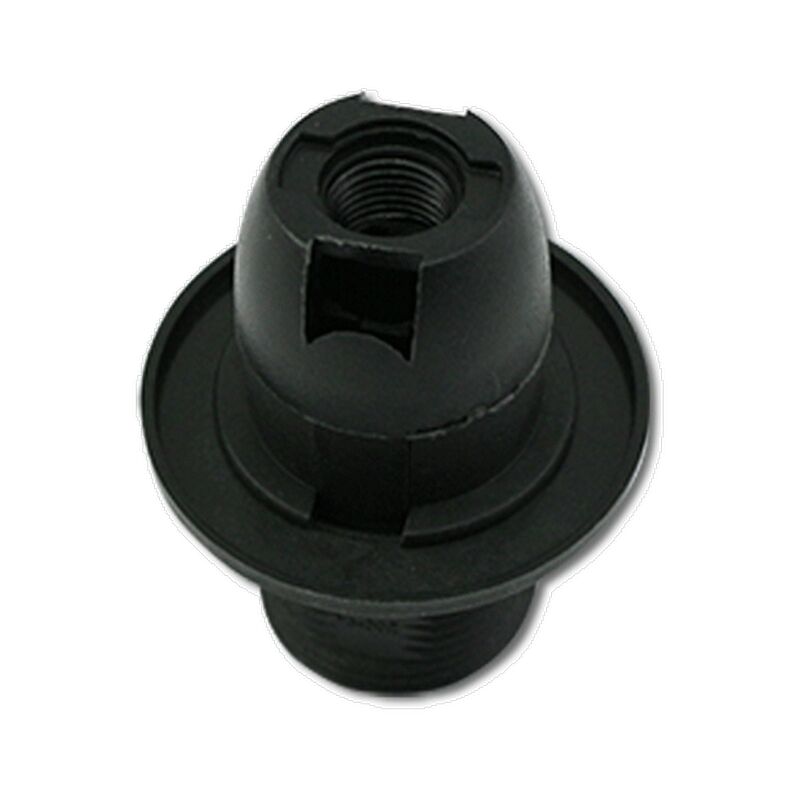 foto del prodotto portalampada e14 nero 250v in plastica con anello aigostar