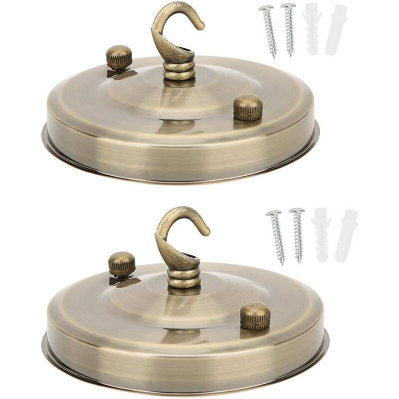 foto del prodotto portalampada e27 accessori fai da te retr con gancio, base per lampada a sospensione in cristallo per illuminazione industriale, domestica e
