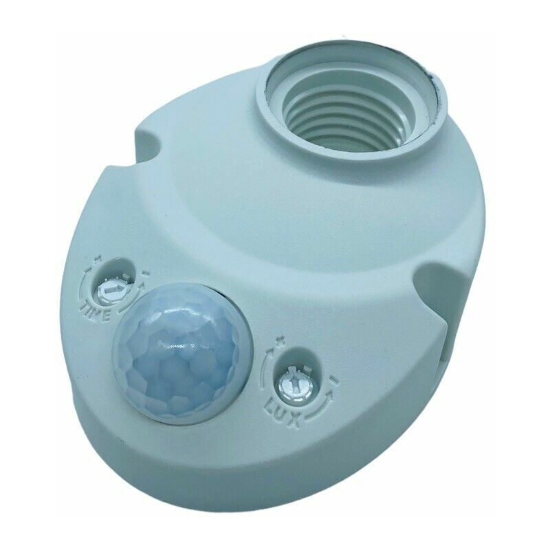 foto del prodotto portalampada e27 con sensore di movimento 360 rilevatore presenza per lampadine