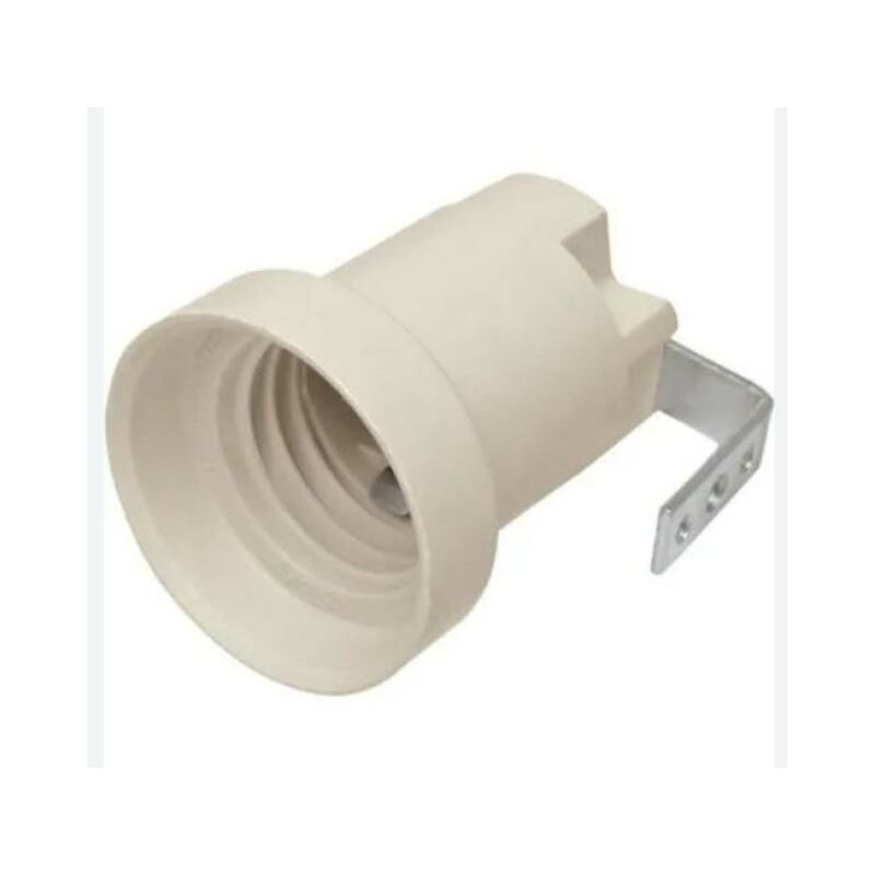 foto del prodotto portalampada e27 electraline in termoindurente - 71144