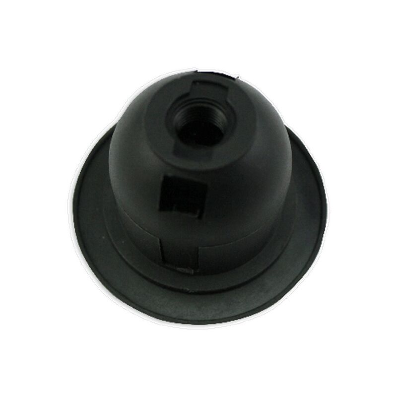 foto del prodotto portalampada e27 nero 250v in plastica con anello aigostar