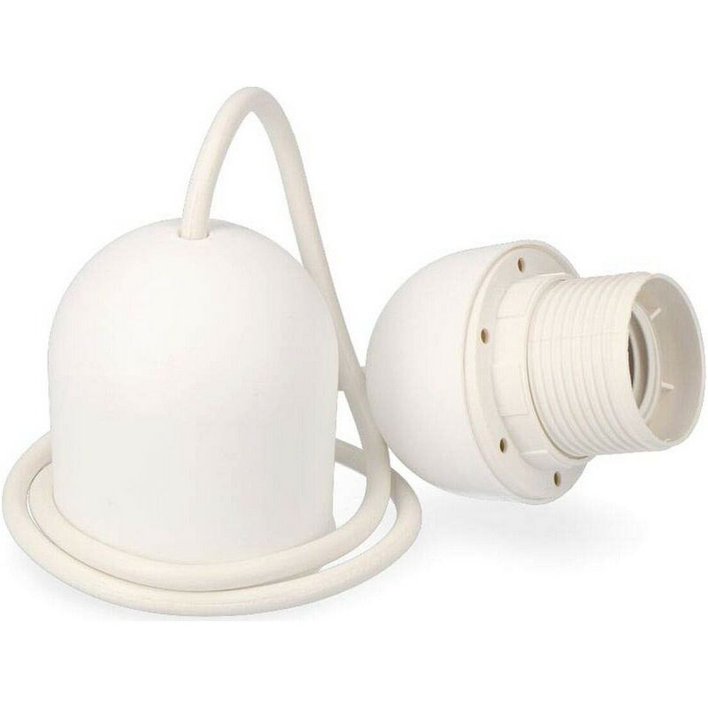 foto del prodotto portalampada edm e44310 bianco